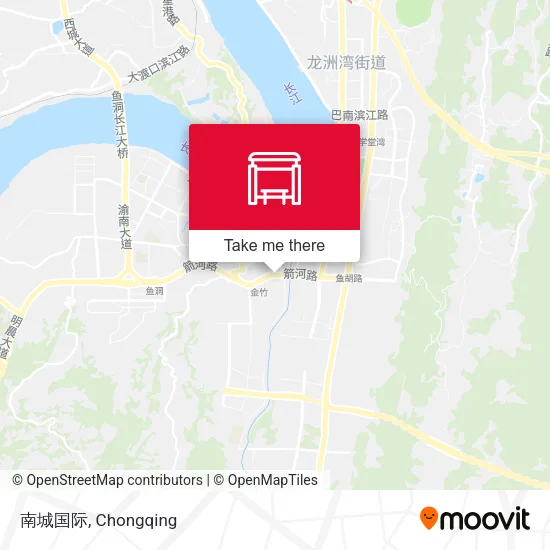 南城国际 map