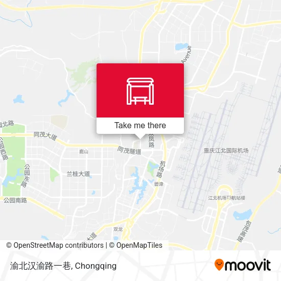 渝北汉渝路一巷 map