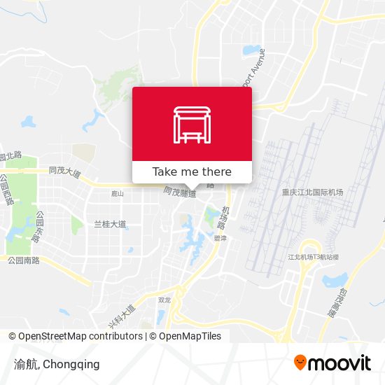 渝航 map
