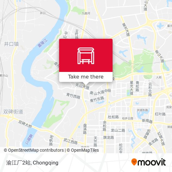 渝江厂2站 map