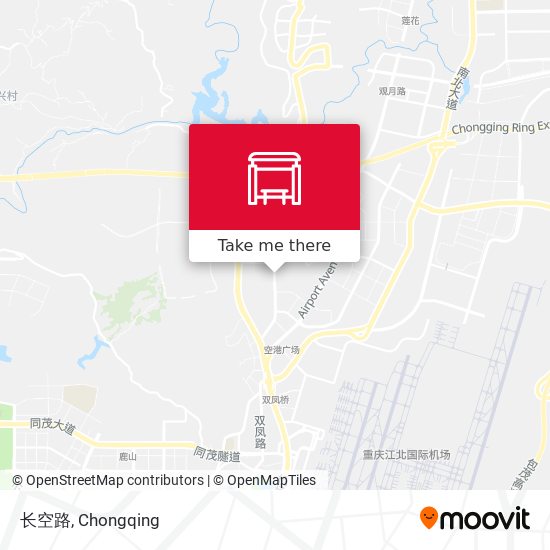 长空路 map