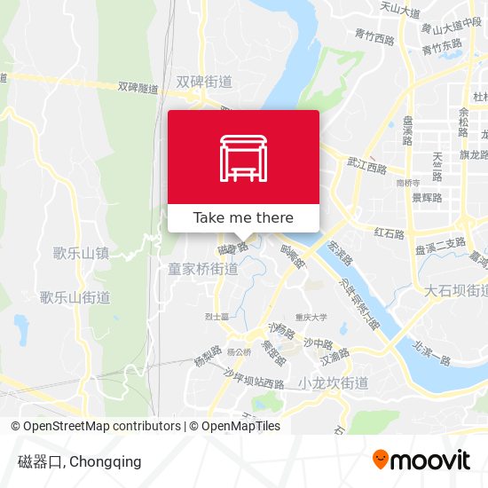 磁器口 map