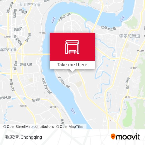 张家湾 map