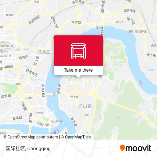国际社区 map