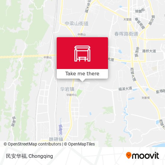 民安华福 map
