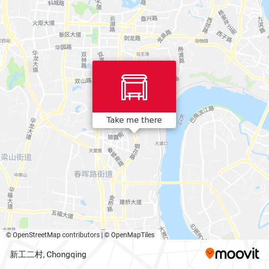 新工二村 map