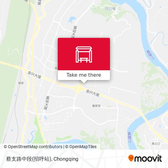 蔡支路中段(招呼站) map