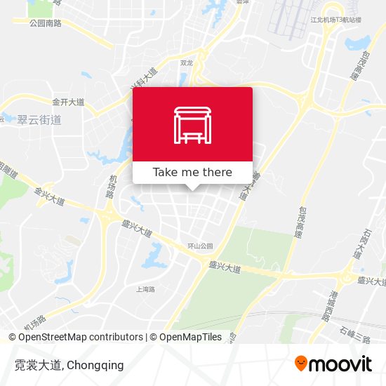 霓裳大道 map