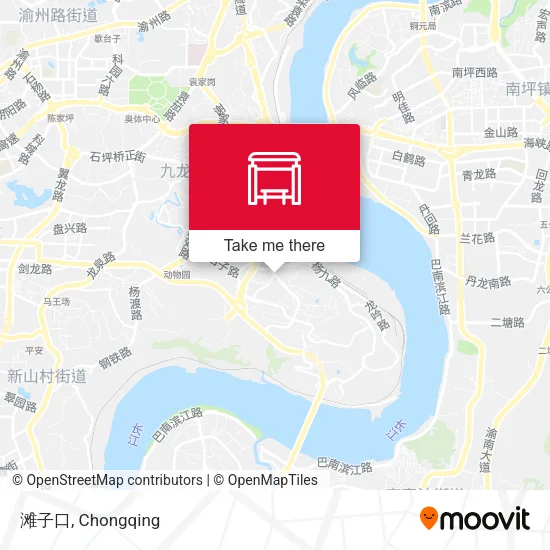 滩子口 map