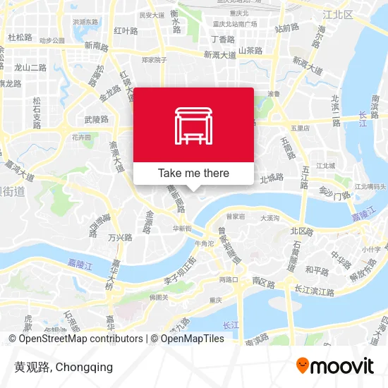 黄观路 map