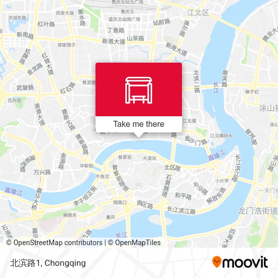 北滨路1 map