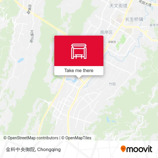 金科中央御院 map