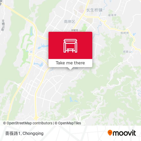 蔷薇路1 map