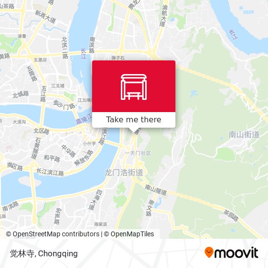 觉林寺 map
