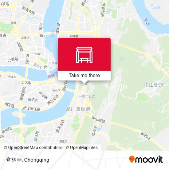 觉林寺 map
