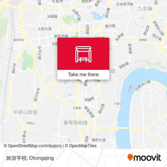 旅游学校 map