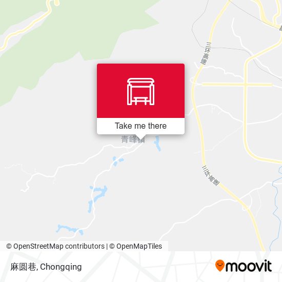 麻圆巷 map