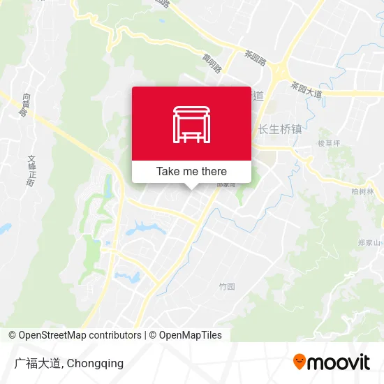 广福大道 map