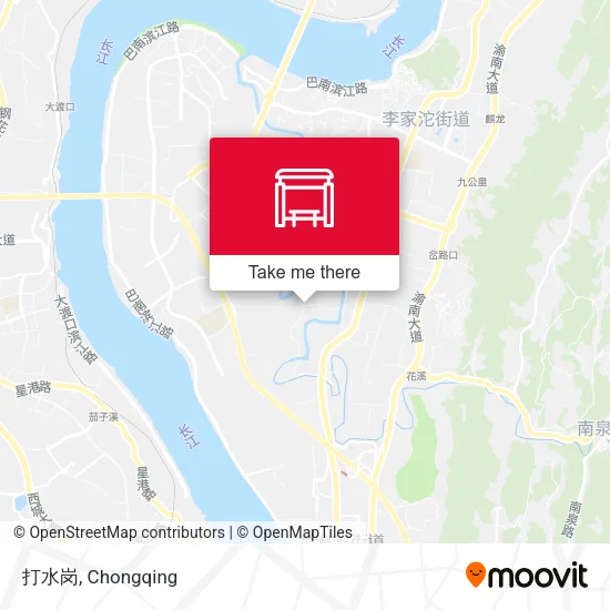 打水岗 map