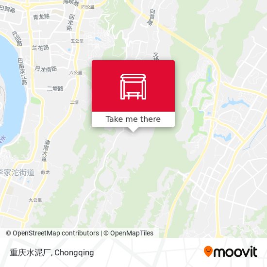 重庆水泥厂 map