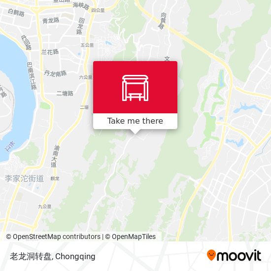 老龙洞转盘 map