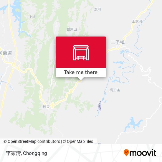 李家湾 map
