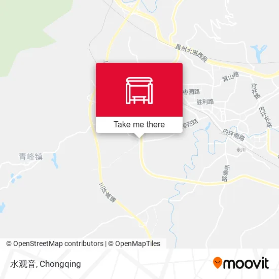 水观音 map