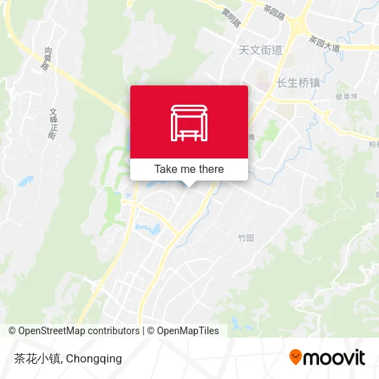 茶花小镇 map
