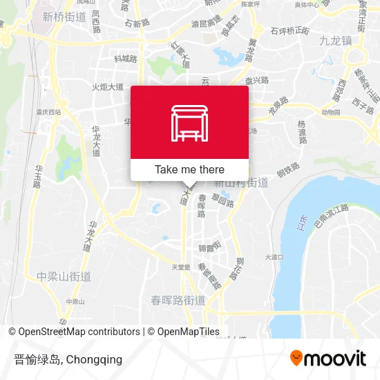 晋愉绿岛 map