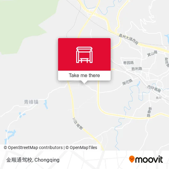 金顺通驾校 map