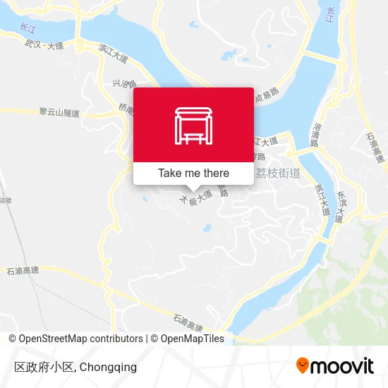 区政府小区 map