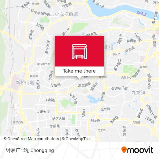 钟表厂1站 map