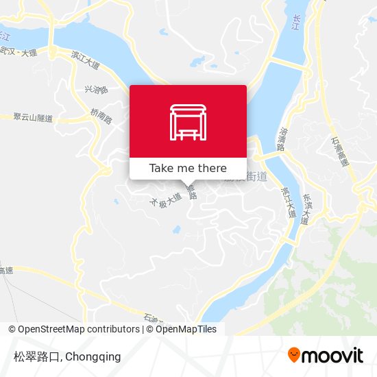 松翠路口 map