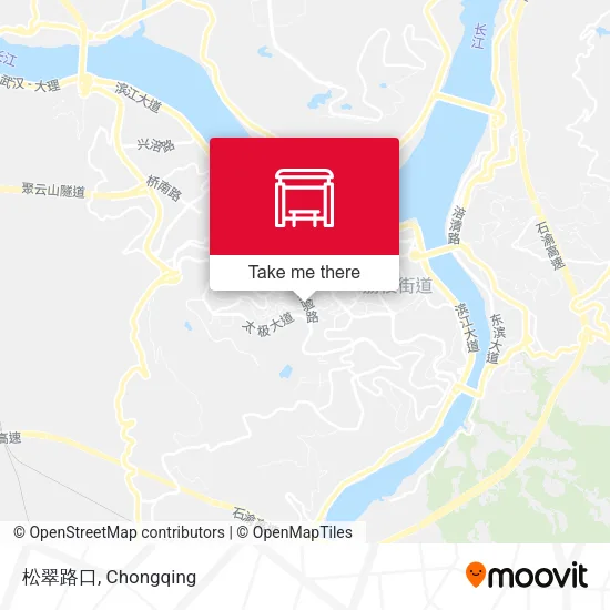 松翠路口 map