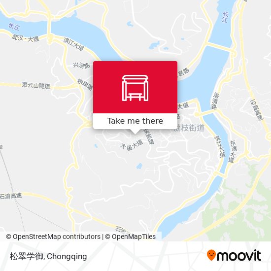 松翠学御 map
