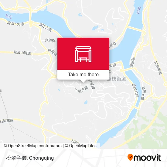 松翠学御 map