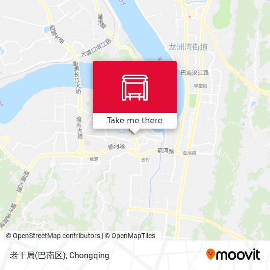 老干局(巴南区) map