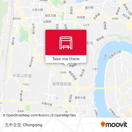 九中立交 map