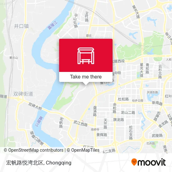 宏帆路悦湾北区 map