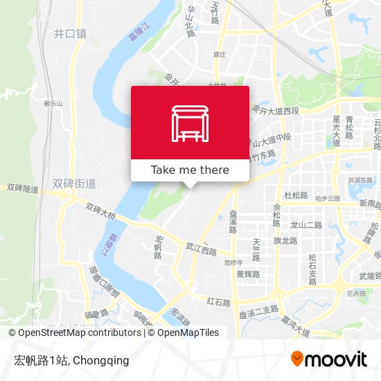 宏帆路1站 map