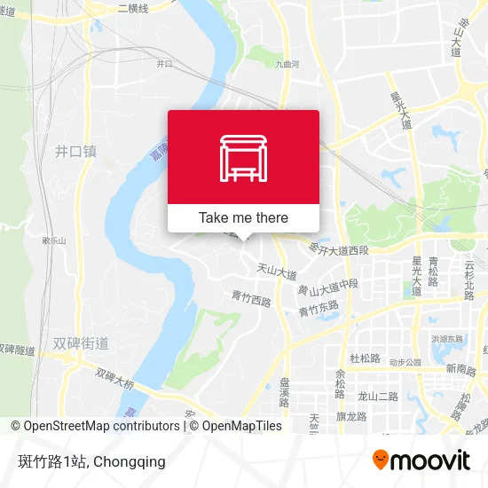 斑竹路1站 map