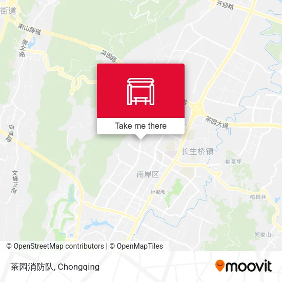 茶园消防队 map