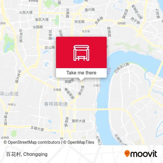 百花村 map
