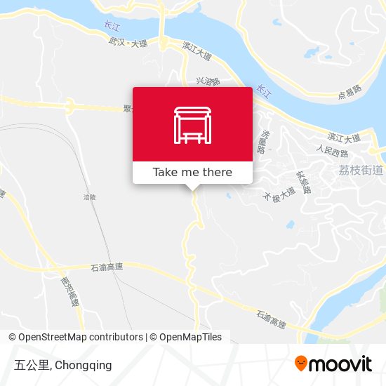 五公里 map