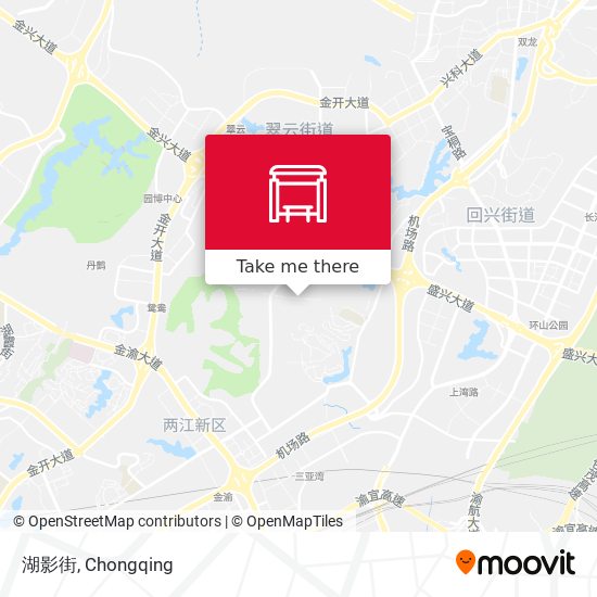 湖影街 map