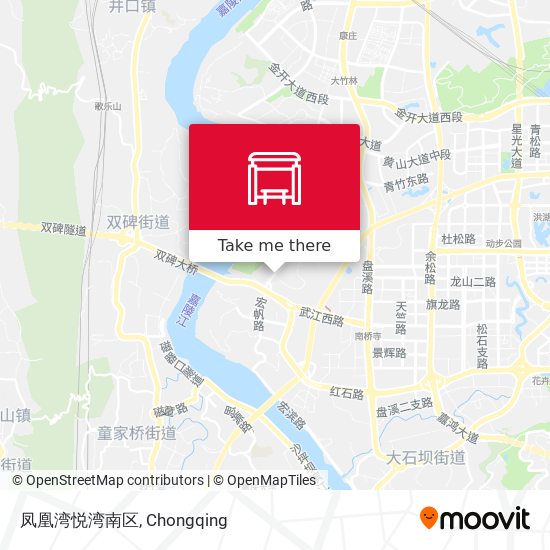 凤凰湾悦湾南区 map