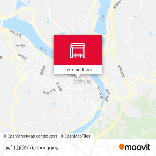 南门山(菜市) map