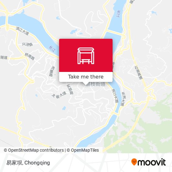 易家坝 map