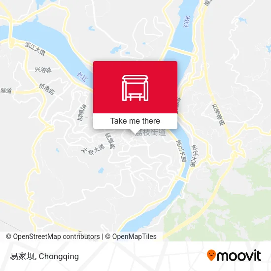 易家坝 map