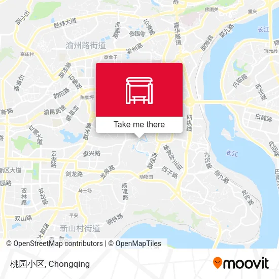 桃园小区 map